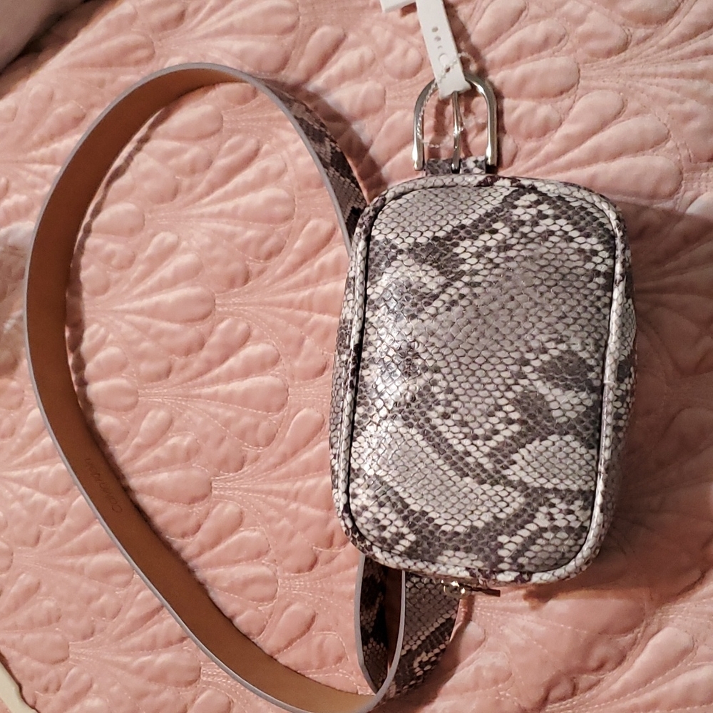 Calvin Klein Snake Print Fanny Pack